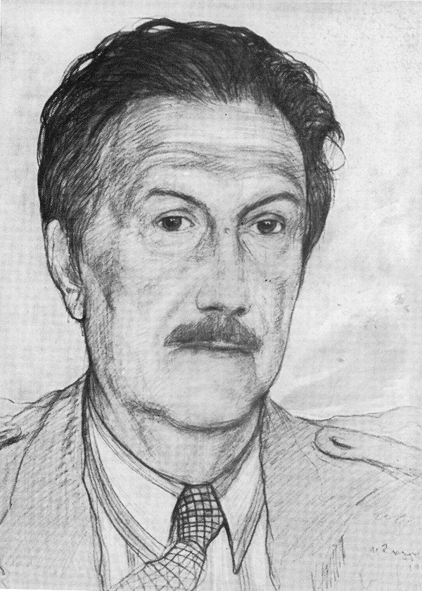 Портрет В.Д.Захарченко художника И.Глазунова.